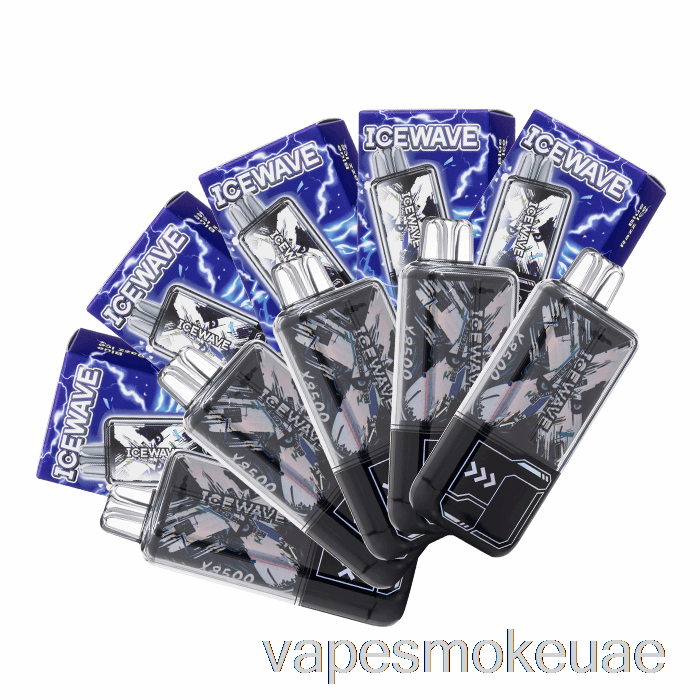 فيب الإمارات العربية المتحدة [10 عبوات] Icewave X8500 للاستعمال مرة واحدة